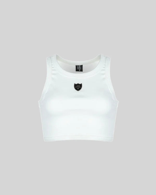 TOP DOM APPAREL WHITE CORTO