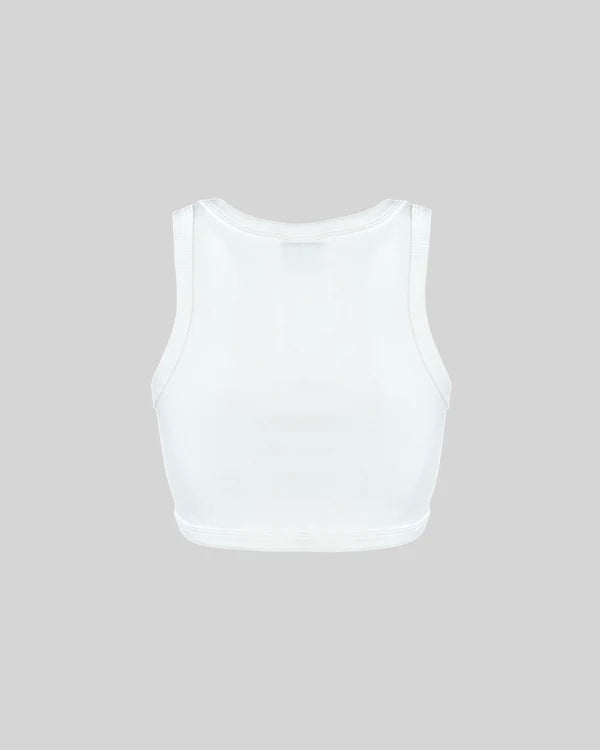 TOP DOM APPAREL WHITE CORTO
