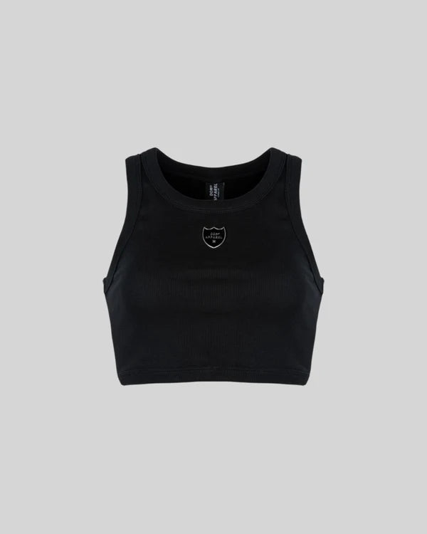 TOP DOM APPAREL BLACK CORTO