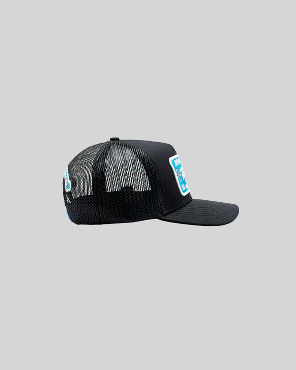 GORRA DOM APPAREL TRUCKER BLUE